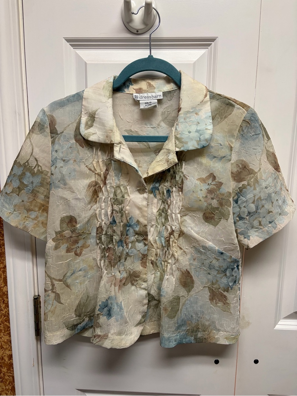 Y2K Dressbarn Button Down Blouse